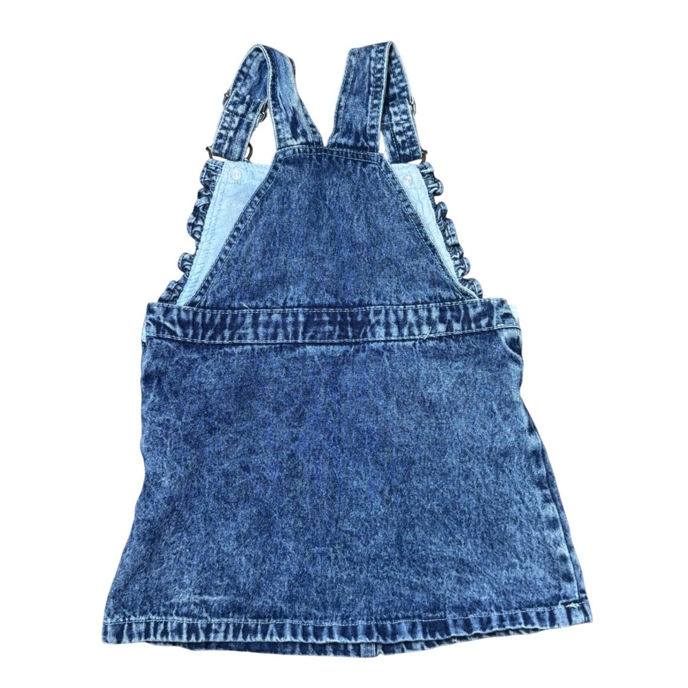 Girls 3T Denim Overall‎ Dress Bundle Kids Floral Old Navy/Little Lass Lot of 3 - Picture 8 of 16